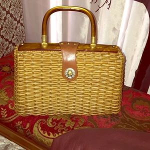 Vintage Basket Bag